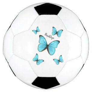 Morpho-Schmetterlinge Cartoon-Abbildung Fußball