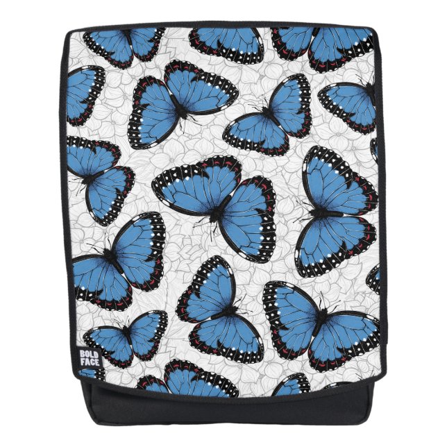 Morpho-Schmetterlinge Rucksack (Vorderseite)