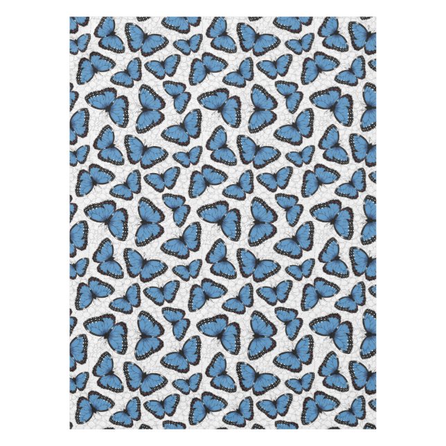 Morpho-Schmetterlinge Tischdecke (Vorderseite)