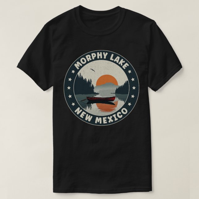 Morphy Lake New Mexico Sunset T-Shirt (Design vorne)