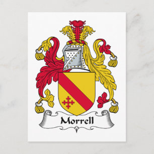 Morrell Familienwappen Postkarte