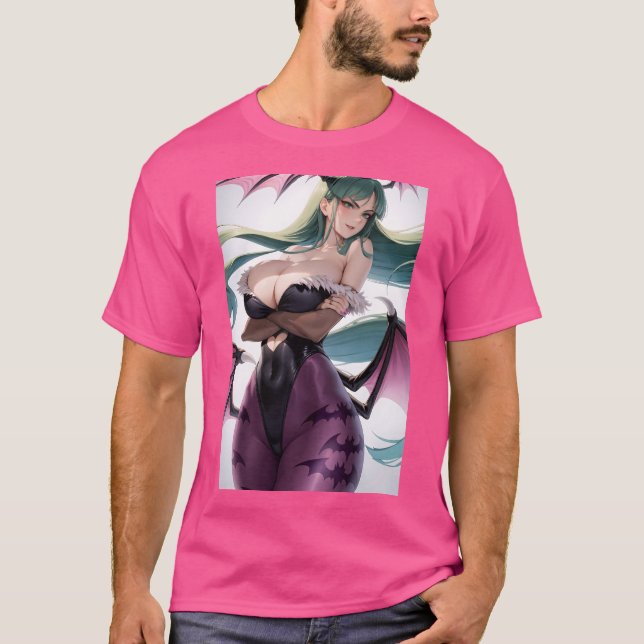 Morrigan Aensland T-Shirt (Vorderseite)