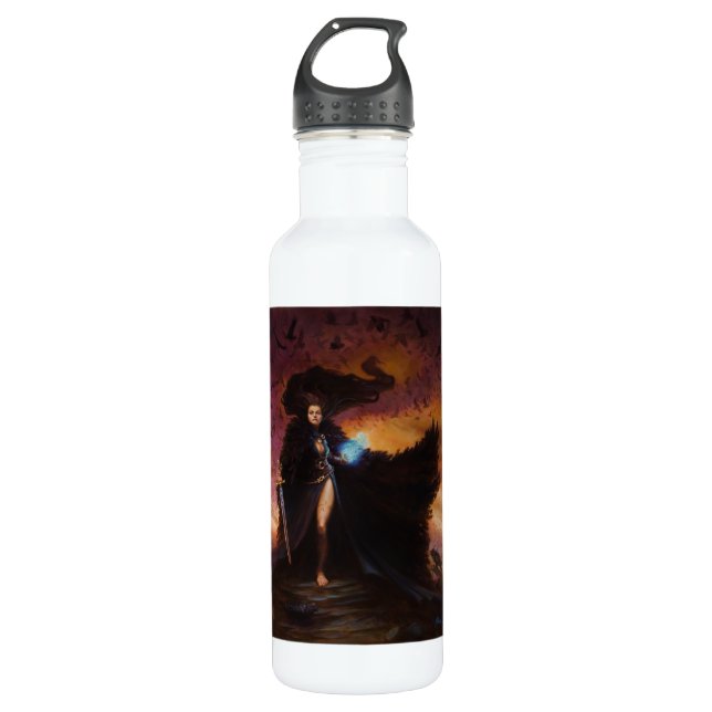 Morrighan-Flasche Trinkflasche (Vorderseite)