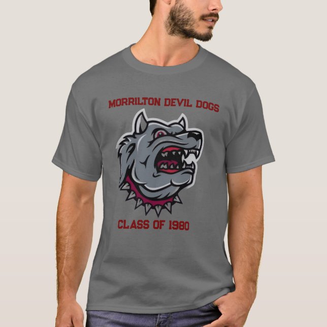 Morrilton High School Class of 1980 Wiedersehen-Sh T-Shirt (Vorderseite)