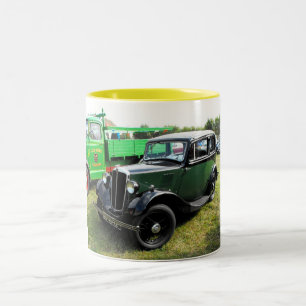 Morris 8 Oldtimer Zweifarbige Tasse