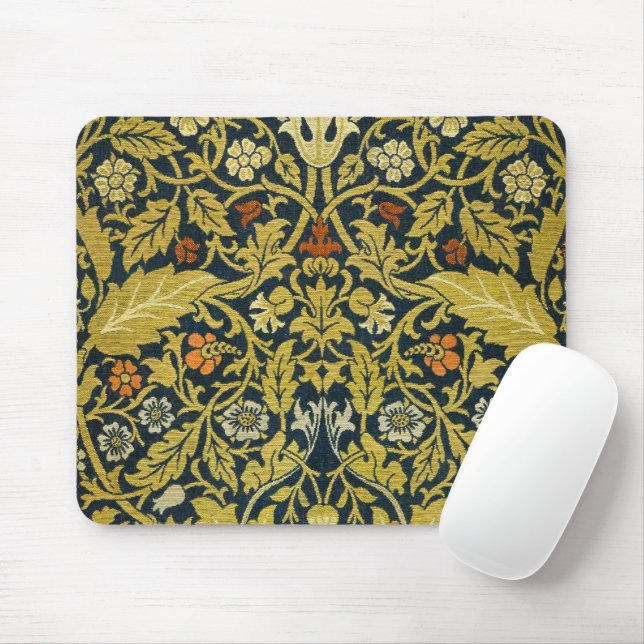 Morris Acanthus Verlasst Blume aus Twining Stem Te Mousepad (Mit Mouse)