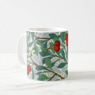Morris - Arbatus, Beerenrot und Türkis, Kaffeetasse