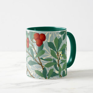 Morris - Arbatus, beerrot und grün. Tasse