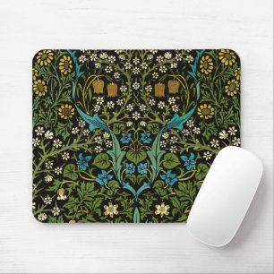 Morris Black Background Vintag Blackthorn Muster Mousepad