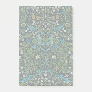 Morris Black Hintergrund Vintage Blackthorn Muster Post-it Klebezettel
