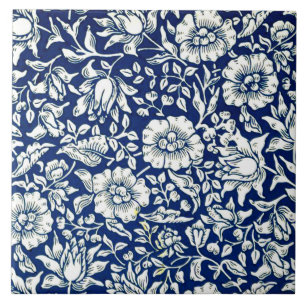 Morris - Blue Mallow Keramik Tile Fliese