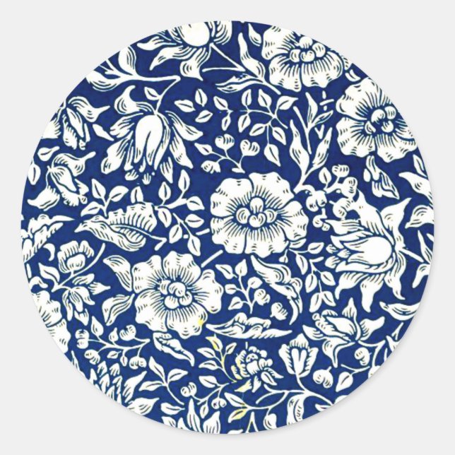 Morris - Blue Mallow Sticker Sheet (Vorderseite)