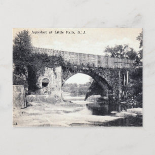 Morris Canal Aquädukt, Little Falls, NJ Vintage Postkarte