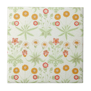 Morris Daisy, klassisches Viktorianisches Blumenmu Fliese