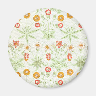 Morris Daisy, klassisches Viktorianisches Blumenmu Magnet