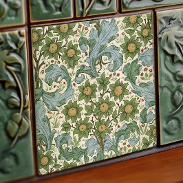 Morris Dearle Art Nouveau Floral Viktorianisch Rep Fliese