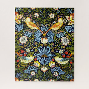 Morris - Erdbeerdieb, berühmtes Muster, Puzzle