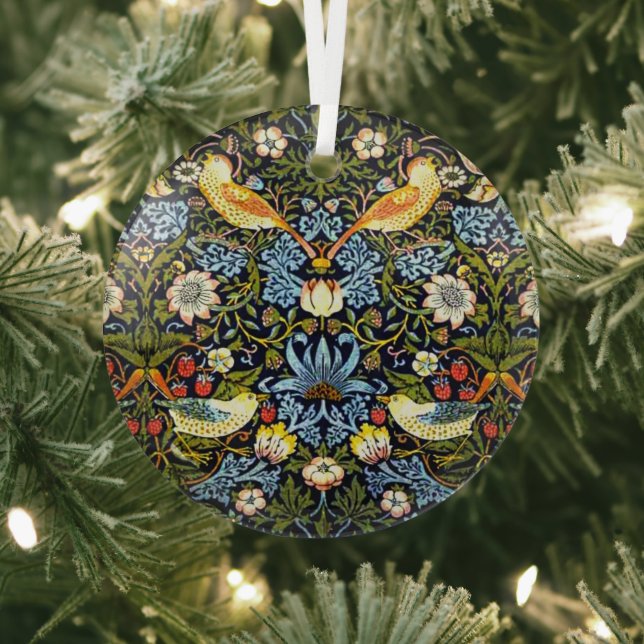 Morris - Erdbeerdieb Ornament Aus Glas (InSitu)