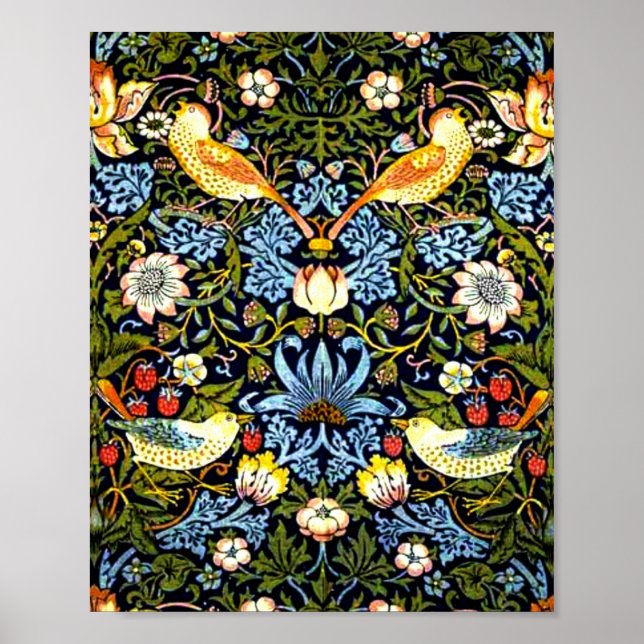 Morris - Erdbeerdieb Poster (Vorne)