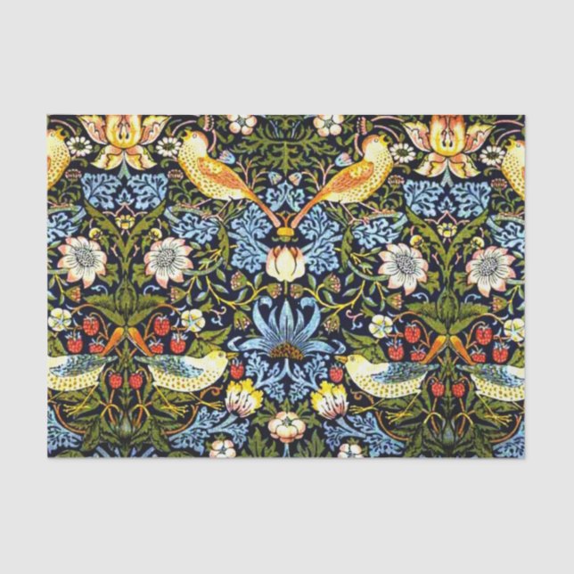 Morris - Erdbeerdieb Seidenpapier (Vorderseite)