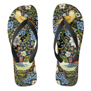 Morris - Erdbeerdieb, Vintages Muster Flip Flops