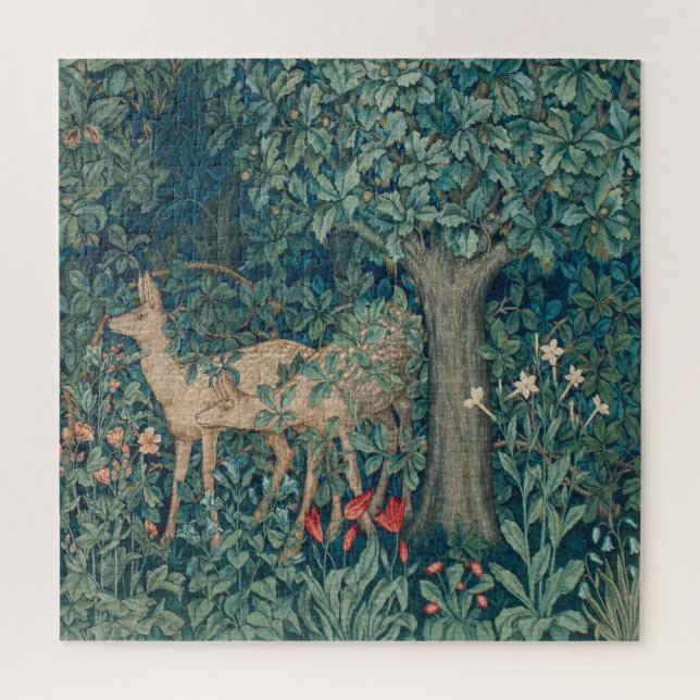 Morris Forest Deer Jigsaw Puzzle (Vertikal)