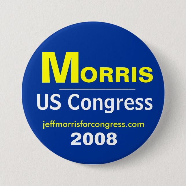 Morris für Kongress-Knopf Button (Vorderseite)