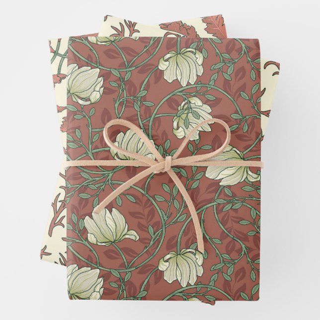 Morris Garden Floral Pattern Geschenkpapier Set (Beispiel)