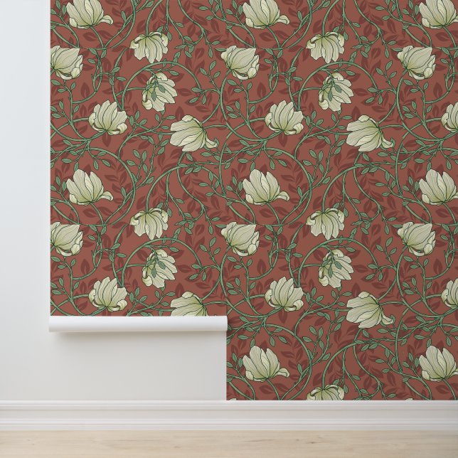 Morris Garden Floral  Tapete (Anwendung)