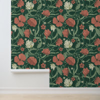 Morris Garden Green & Red