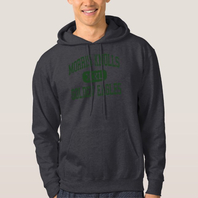 Morris-Hügel - goldenes Eagles - hoch - Rockaway Hoodie (Vorderseite)