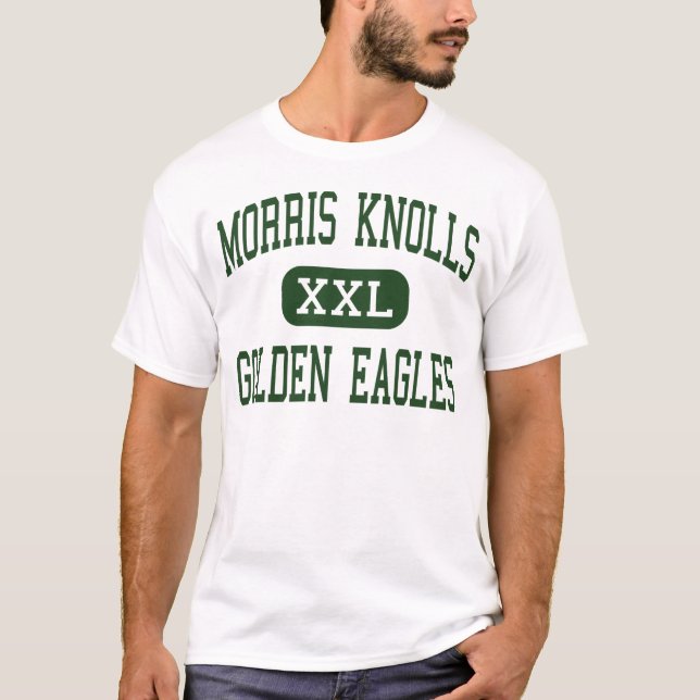 Morris-Hügel - goldenes Eagles - hoch - Rockaway T-Shirt (Vorderseite)