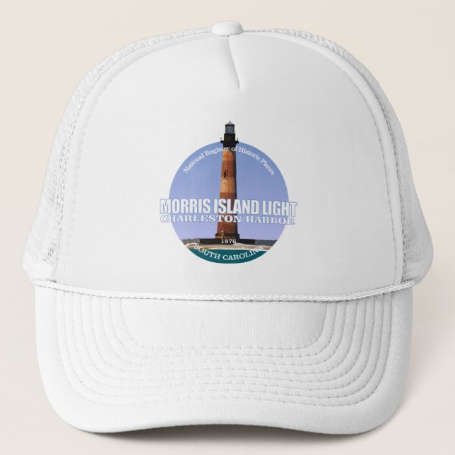 Morris Island Light Truckerkappe (Vorderseite)