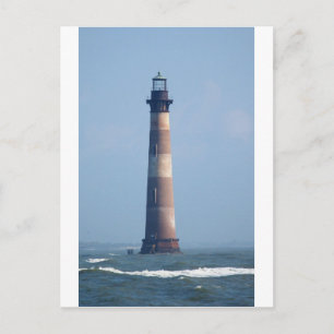 Morris Island Lighthouse Postkarte