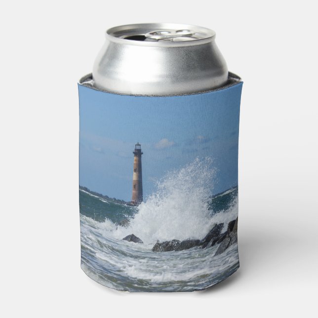 Morris Island Lighthouse Splash Dosenkühler (Kanne Vorderseite)