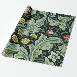 Morris - Leicester, beliebtes Vintages Muster, Geschenkpapier