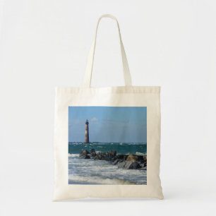 Morris-Leuchtturm-Unsinnigkeits-Strand Tragetasche