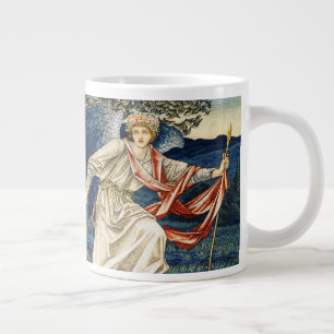 Morris Liebe, die Pilger anführt: Tapestry Design Jumbo-Tasse