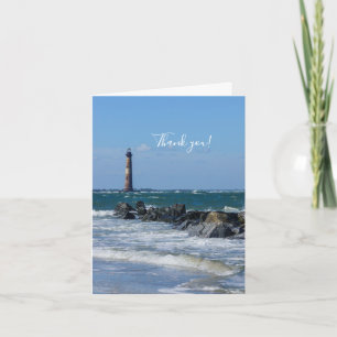Morris Lighthouse Folly Beach Danke Ihrer Karte