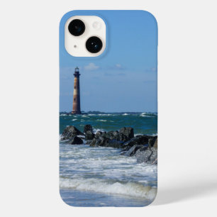 Morris Lighthouse Folly Beach iPhone Case
