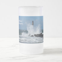 Morris Lighthouse Splash Mattierte Tasse
