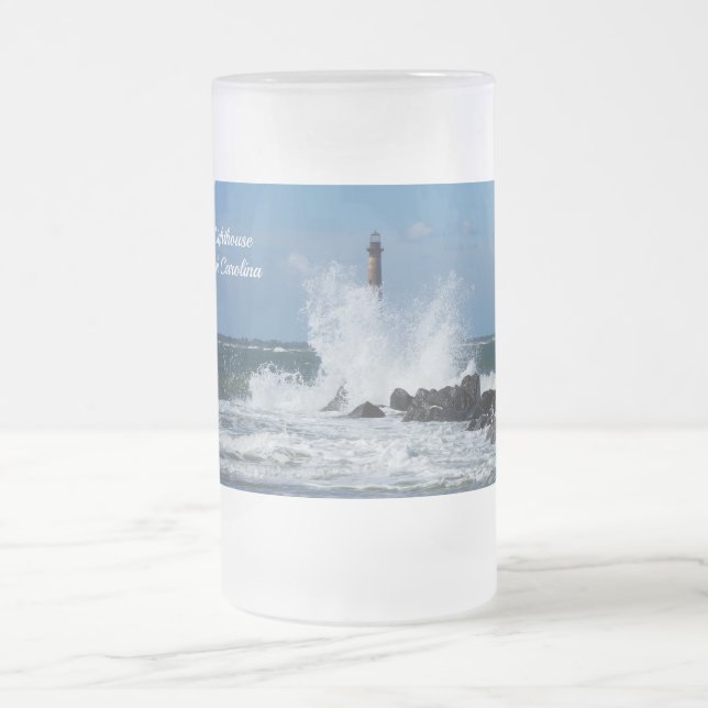 Morris Lighthouse Splash Mattierte Tasse (Mittel)