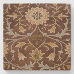 Morris Little Blume Jugendstil Detail Steinuntersetzer