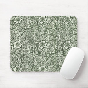 Morris Marigold Vintag 1875 Grüne Blume Mousepad