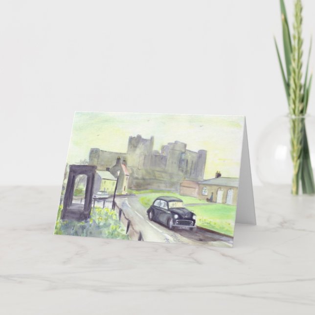 Morris-Minderjährige Geburtstagskarte Karte (Vorderseite)