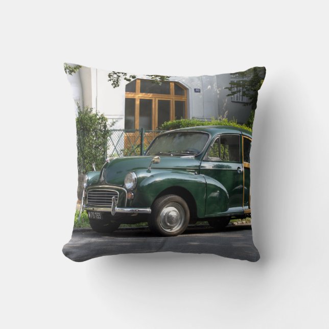 Morris Minor 1000 Reisender Kissen (Vorderseite)
