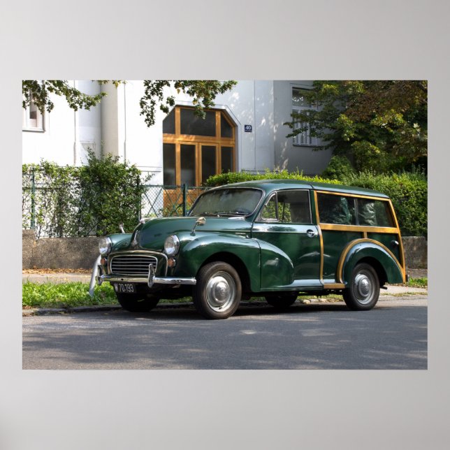 Morris Minor 1000 Reisender Poster (Vorne)