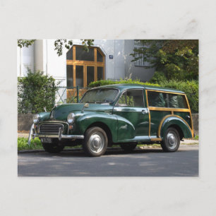 Morris Minor 1000 Traveller Postkarte
