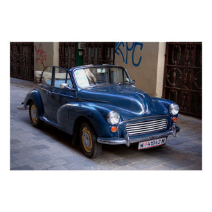 Morris Minor Cabrio-Tourer Poster