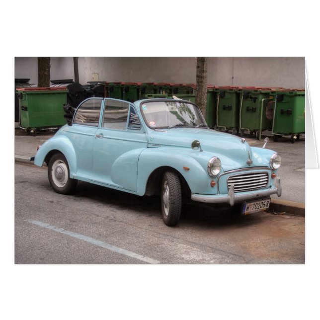 Morris Minor Convertible Tourist (Vorderseite (Horizontal))